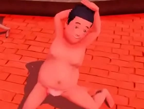 高海卡拉沙瓦（Takahiro Karasawa）的挑衅性脱衣舞：宗教，无能和跨法律的融合 hot gay porn in bed