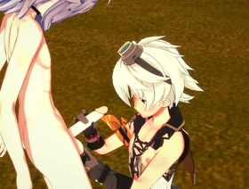 Genshin Impact Yaoi：Bennett在日本动画中与Razor的感性相遇 japan gay porn tora