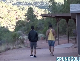 肌肉发达和纹身的男人与他的亚洲朋友进行无保护的性爱 handsome gay porn chinese