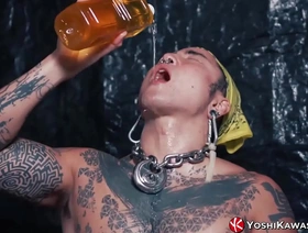 亚洲大块Yoshi Kawasaki沉迷于独奏小便游戏 korean mature gay porn