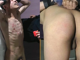 与亚洲奴隶和Bigcock大师的同性恋束缚场景 chinese hd gay porn