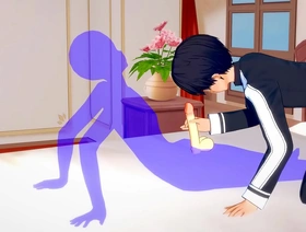 剑艺术在线yaoi：基里托（Kirito korean handjob gay porn