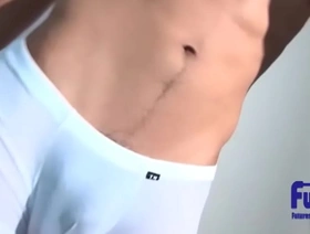 同性恋色情明星的第一次润滑剂导致了激烈的乐趣 gay porn jap dirty