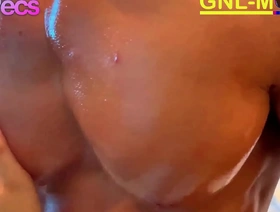 亚洲大块头的瘦肌肉以乳头玩耍和边缘崇拜 hot gay pakistani porn